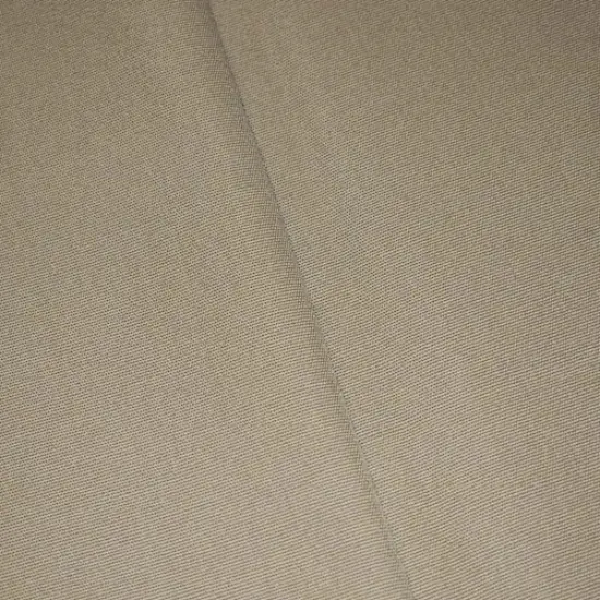 Taupe Beige Wool Blend Canvas Home Decorating Fabric By the Yard {1}