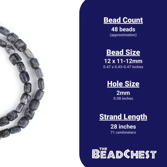 The Bead Chest Dark Grey Kenya Bone Beads Small 12mm African Cylinder Large Hole 28 Inch Strand Handmade {4}