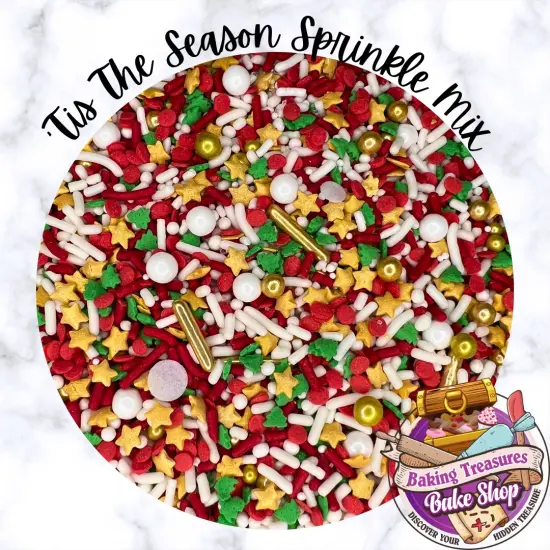 Tis The Season Sprinkle Mix {1}