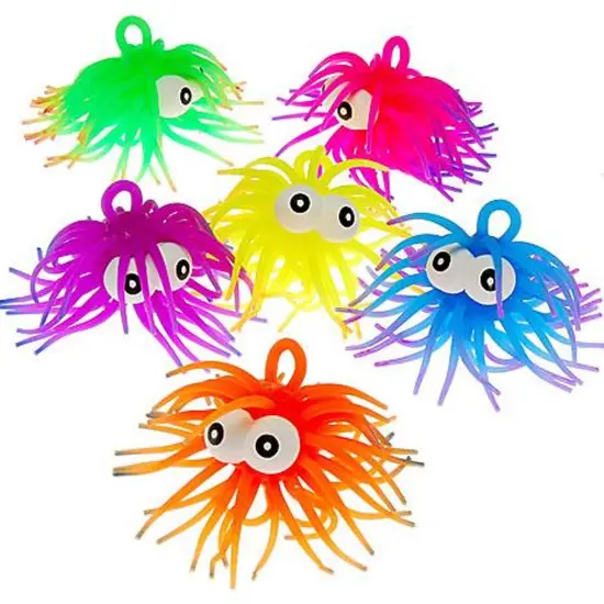 Two Tone Puffer W Eyes Include 12 Units {1}