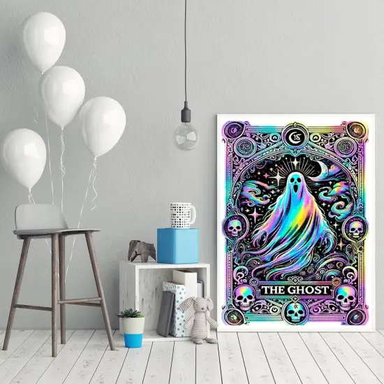 5D Halloween Ghost Diamond Painting Kits {2}