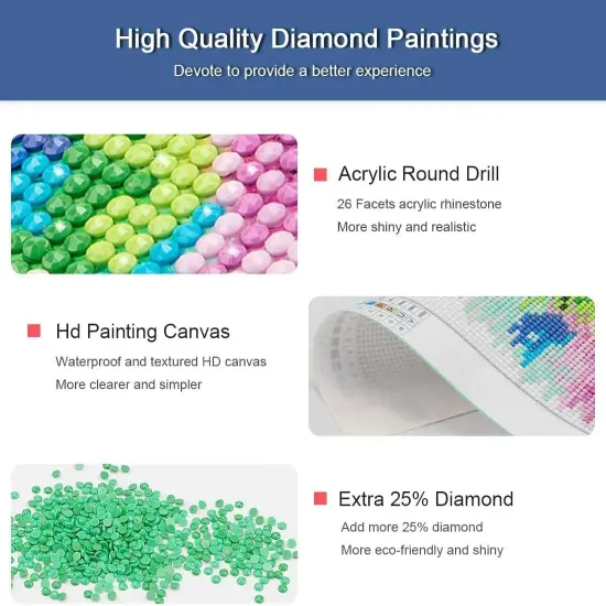 Halloween Diamond Painting Kits, Ghost Diamond Art Kits {3}