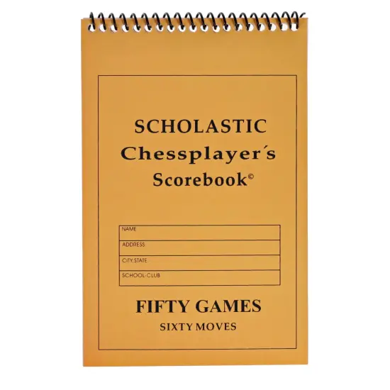 WE Games Ultimate Chess Player's Scorebook {1}