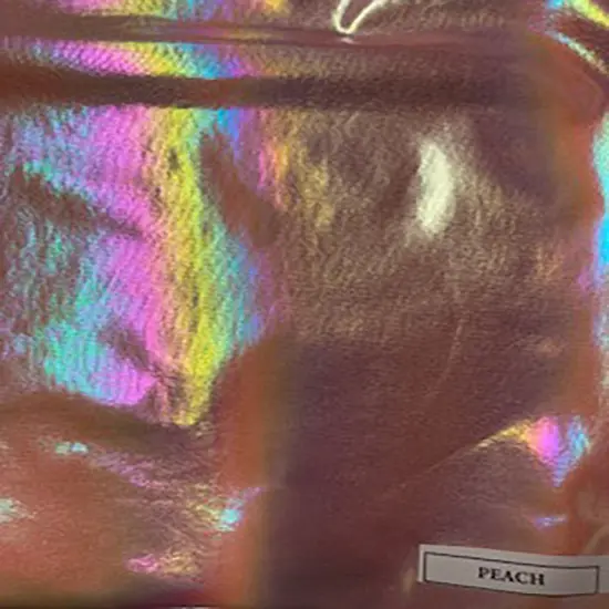 1 Yard Oil Drop Foil Tricot Fabric Nylon Spandex Swim Cosplay 60 Inch Wide Fuchsia Multi {5}