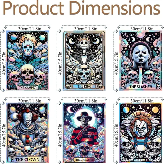 6 Packs Halloween Paint by Number Kits {2}