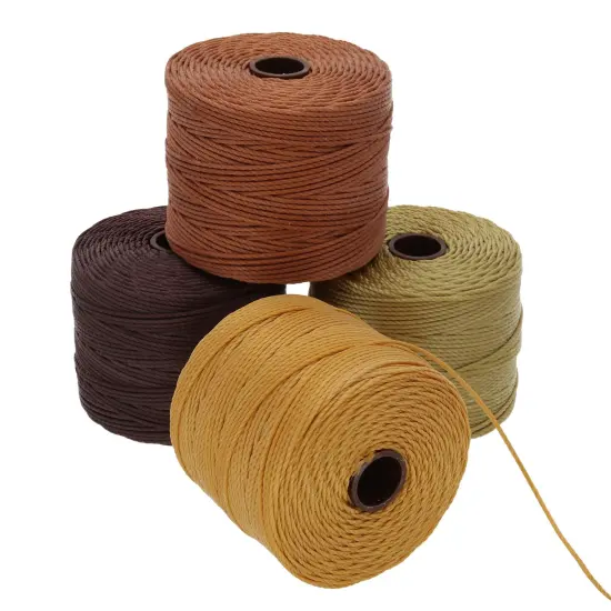 The Beadsmith Beadcord Tube of 4 Mixed Colors Primary Color Mix {7}