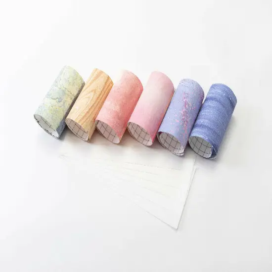 Craft Express 6 Pack 4.5" x 12" Assorted Sublimation Transfer Sheets I &ndash; Ready to Press {6}