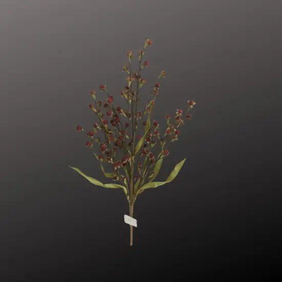 27" Red Fall Berry Spray Stem – Artificial Wood Berries for Autumn Arrangements-65121-RD {2}