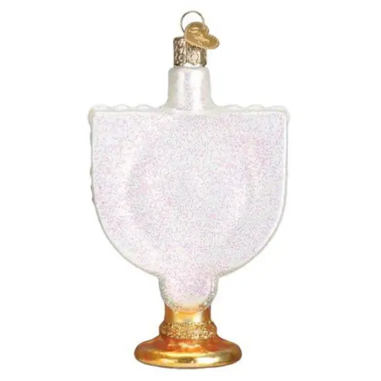 Old World Christmas 4.5 Inch Menorah Hanukkah Tree Ornament , Hanukkah Holiday Gold {2}