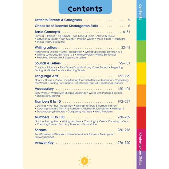 Carson Dellosa Kindergarten Workbook, Phonics, Reading, Math, Social Emotional Learning, Writing Practice, Activity Book Ages 5-6, Classroom or Homeschool Curriculum {3}