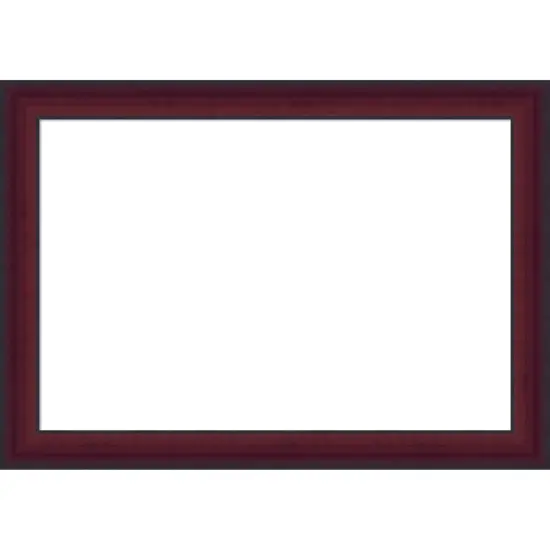 Canterbury Cherry Framed Dry Erase Magnetic Board {1}