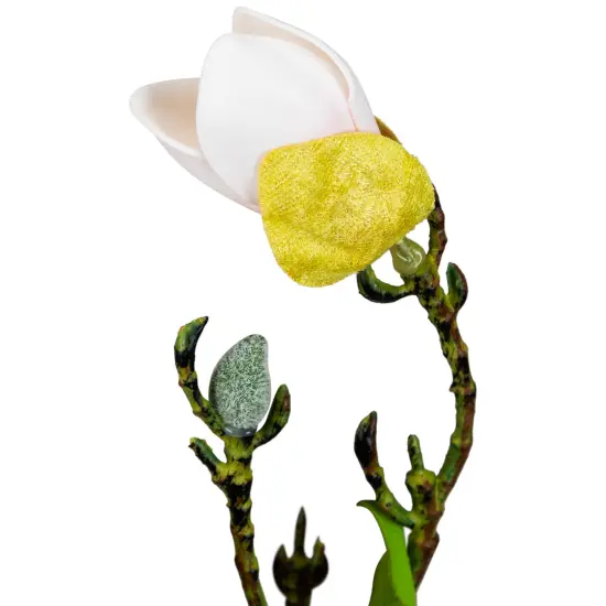 Northlight Magnolia Artificial Floral Sprays- 33" - White and Pink - Set of 4 {7}