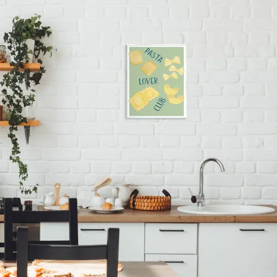 Stupell Industries Minimal Pasta Lover Club Wall Plaque, design by Robin Maria {2}