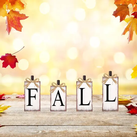 Fall Table Sign Fall Decorations {2}