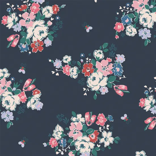 Cath Kidston Clifton Floral Navy {4}