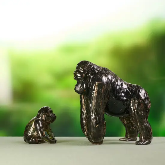 BePuzzled 3D Crystal Puzzle-Gorilla And Baby {3}