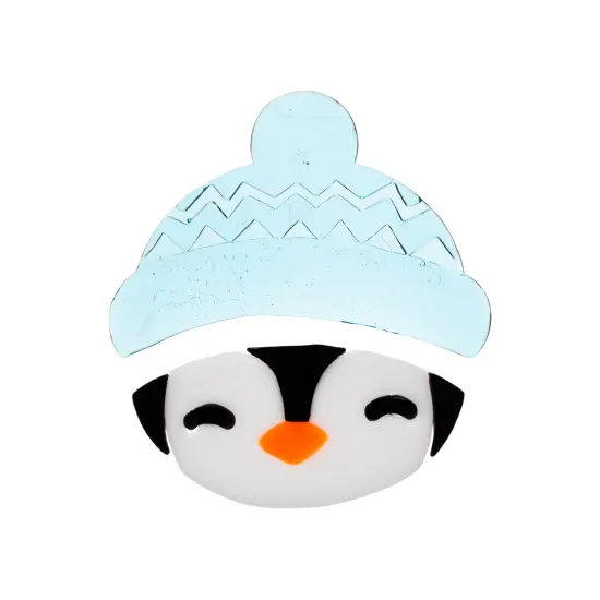 Northlight 11-Piece Penguin and Presents Gel Christmas Window Clings Blue {5}