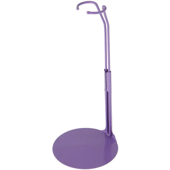 Kaiser 2290 Purple Adjustable Doll Stand, fits 11 to 12 inch Dolls, waist width adjusts from 0.875 to 1.25 inches {1}