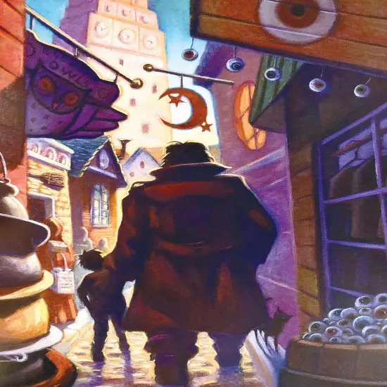 New York Puzzle Company Knockturn Alley 1000 Piece Piece Jigsaw Puzzle {3}