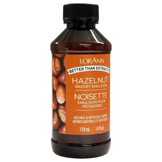 LorAnn Oils Hazelnut Bakery Emulsion, 4 ounce {1}