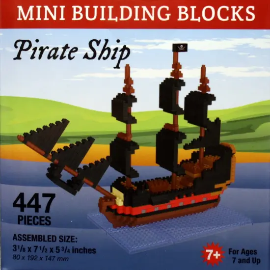 Mini Building Blocks - Pirate Ship {1}