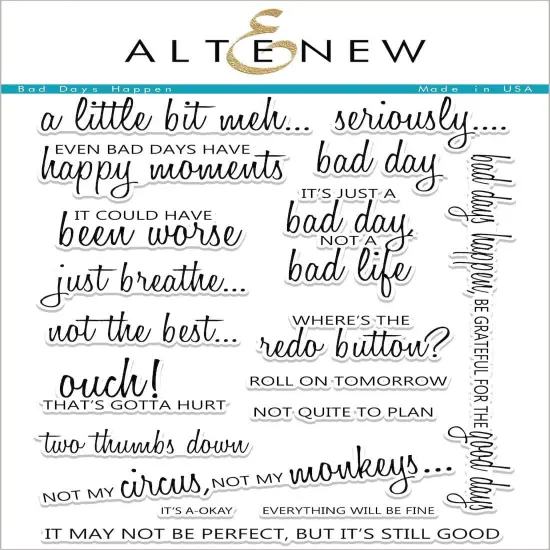 Bad Days Happen Stamp Set {1}