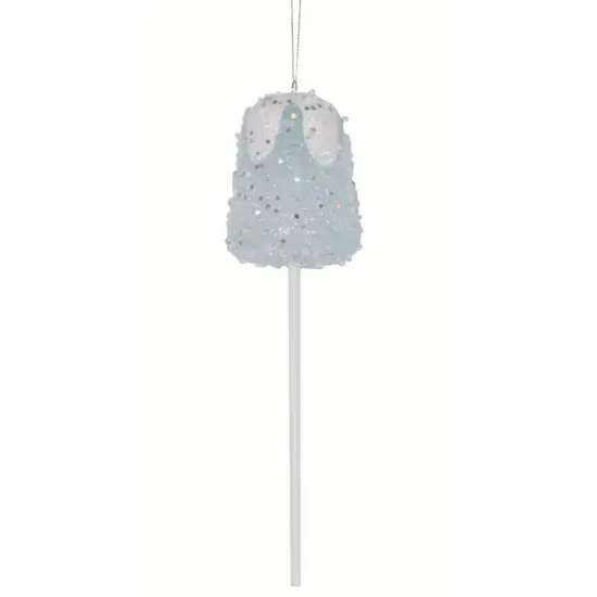 10" Blue Gumdrop Lollipop Ornament (Set of 3) {1}