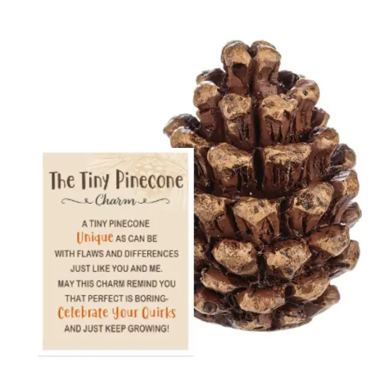 The Tiny Pinecone Pocket Charm {1}