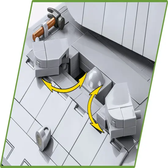 COBI Historical Collection: World War II Panzerkampfwagen E-100 Tank {6}