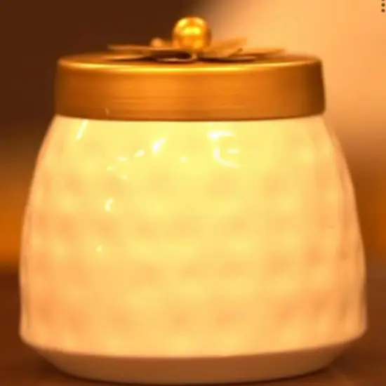 Hammered Mild Steel Polished Dryfruits Jar with Lid Golden Coated Design Decorative Serving Bowls Container Return Gift for Housewarming Wedding Handmade Candy Jar (pack of 1/4/16 - 3.4&rsquo;) {5}