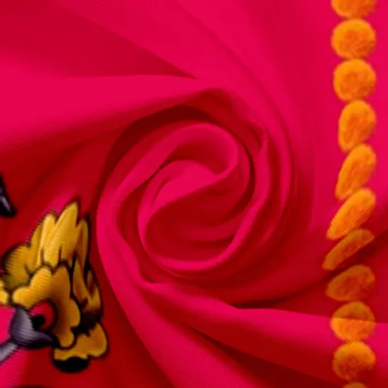 Krishna with Cow Backdrop Indian Traditional Rani Cloth 5x8 Feet Backdrop Pooja Wall Decor Indian Wall Art Photo Decor Banner Indian Wedding Favor Decorative Cloth {2}