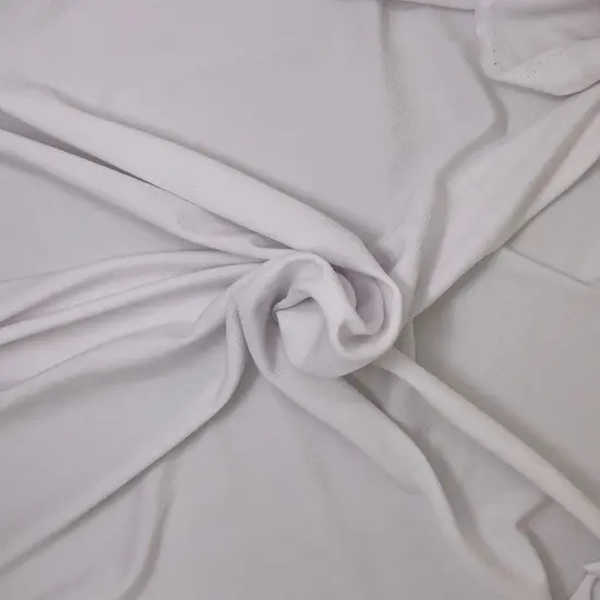 1 Yard Stretch Liverpool Solid Knit Fabric For Structured Garments Headbands Dresses 58/60" Wide Dusty Blue {3}