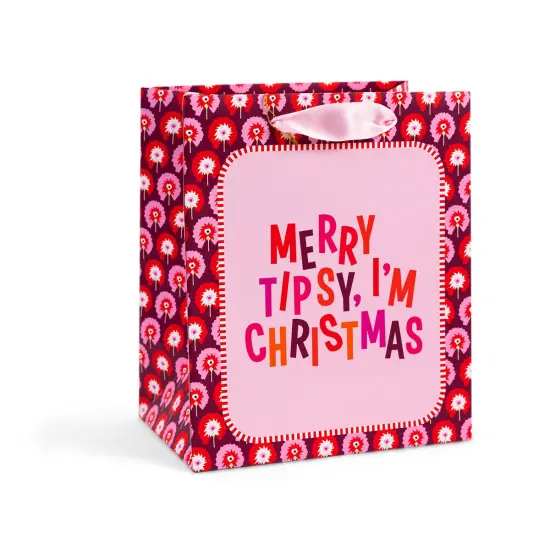 MERRY TIPSY HOLIDAY GIFT BAG {3}