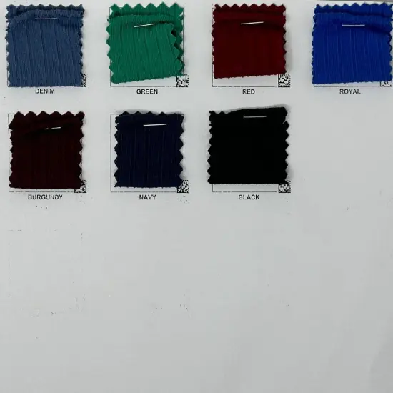 1 Yard 8x3 Yummy Brushed Rib Knit Solid Fabric Soft Stretchy 58"-60" Width Denim {1}