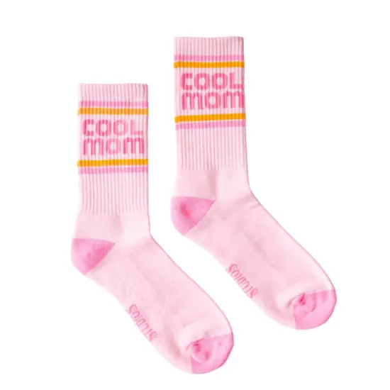 COOL MOM RIBBED CREW SOCKS {1}
