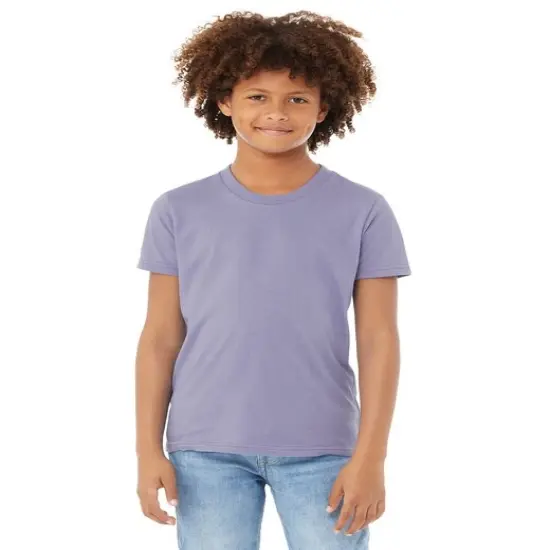 Bella + Canvas&reg; Youth Jersey T-Shirt DARK LAVENDER {1}