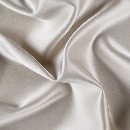 1 Yard Ivory Silk Crepe Back Satin Timeless Solid Smooth Elegant Fabric 44 inch Width {1}
