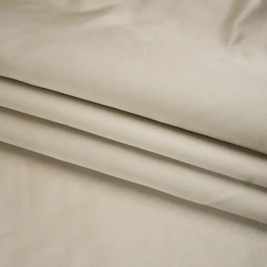 1 Yard Candlelight Glow Gray Silk Duchesse Satin Luxury Fabric, 59 Inches Width {4}