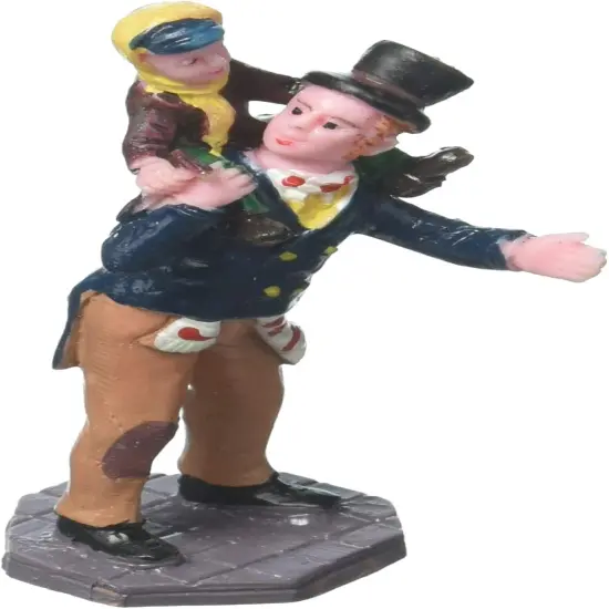 Lemax Cratchit & Tiny Tim {3}