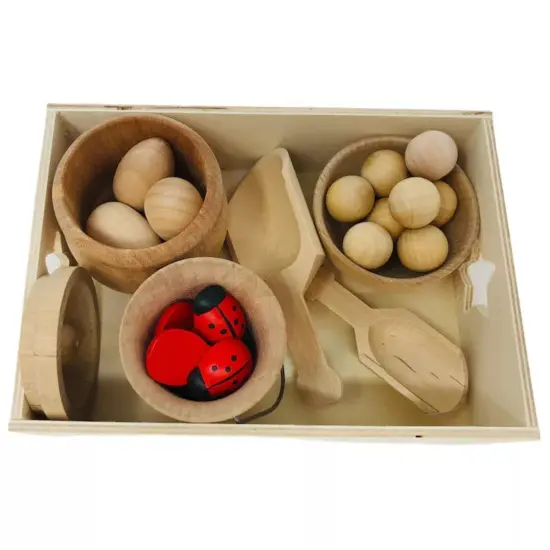 Kitcheniva Wooden Sensory Tray Sensory Kit My Little Sensory Tray Kids Crafts {3}