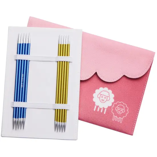 KnitPro Zing Starter 6" Double Point Knitting Needles Set of 5 - Sizes US 0, 1.5, 2.5, 4, 6 {2}