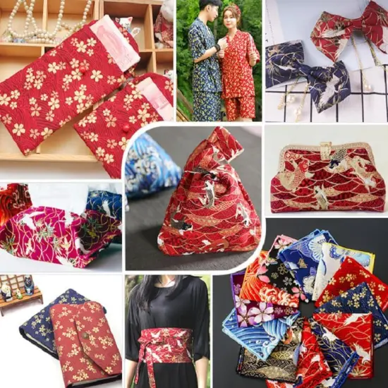 40 Pcs Jelly Roll Fabric Strips (Japanese Style Printed Cotton) {4}