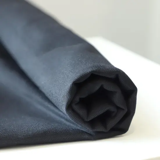 100% Cotton Canvas Fabric 10oz. 59 Inch by The Yard (2 Yards, Black) {3}