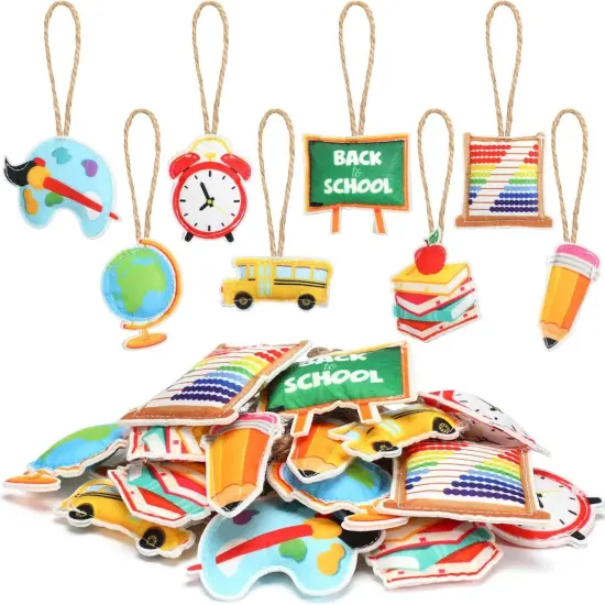 24 Pcs Back to School Hanging Ornament {1}