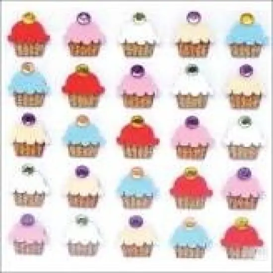 Jolee's Boutique Cupcake Repeats Dimensional Stickers {1}