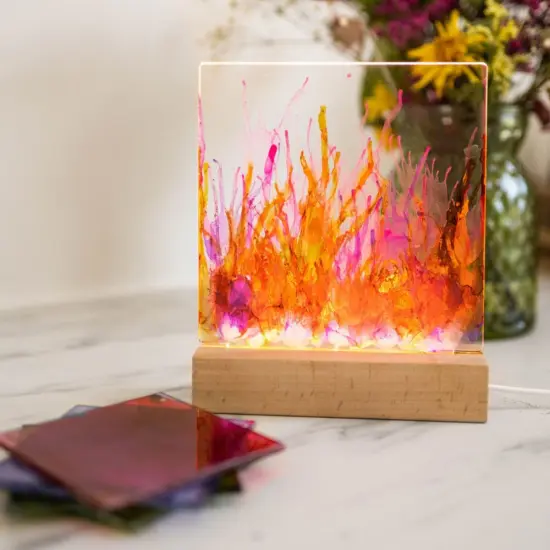 LED Light Frame Alcohol Ink Kit {1}