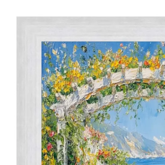 Brushed Silver Metal Pewter Picture Frame 20x40 frame {3}