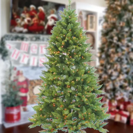 Prelit Spruce Tree {5}