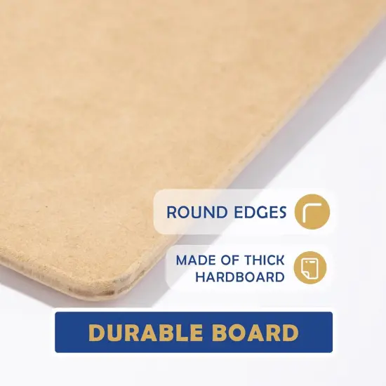 Sketch Board, Drawing Tote Board for Artists with Sturdy Clip and Rubber Bands, Portable Art Clipboard for Classroom and Studio Drawing {2}