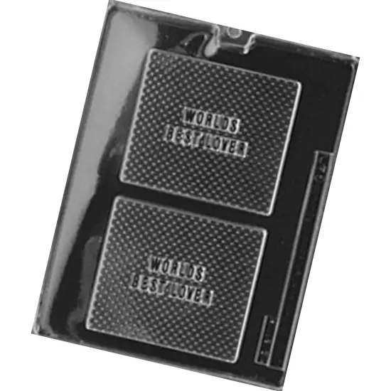 World's Best Lover Card Chocolate Mold {4}